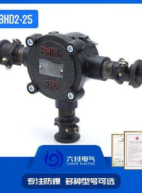矿用隔爆型接线盒BHD2-40/660(380)-2/3/4T井下用低压电缆分线盒