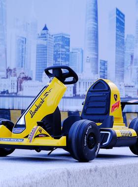 贝多奇儿童卡丁车电动卡丁车赛车儿童玩具车四轮平衡车小孩漂移车