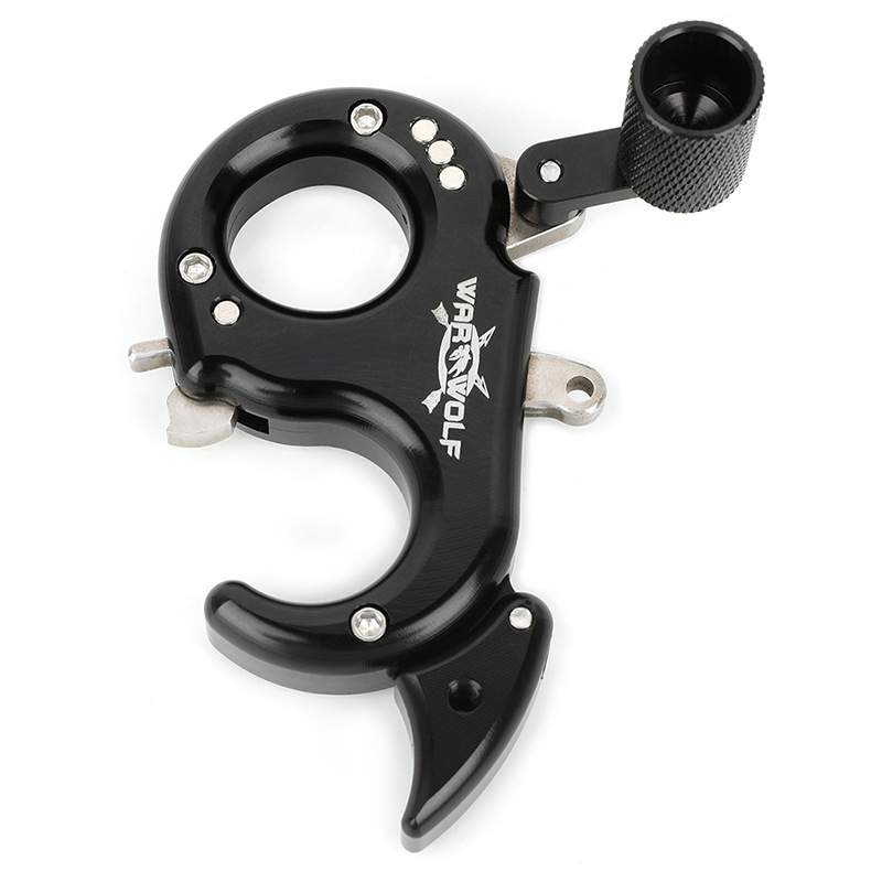 金属握式撒放器 战狼钩式钳口握撒复合滑轮弓箭射箭配件 - 图3