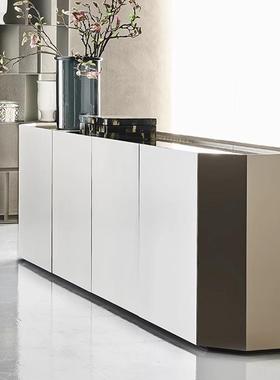 现代简约大理石餐边柜厨柜储物柜意大利高端意式轻奢收纳柜电视柜