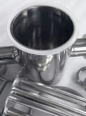 FLGD不锈钢磁性过滤器管道液体浆料强磁除铁器304流体过滤永磁