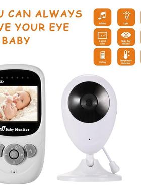 SP8802.4G无线数字婴儿监护器室温监控音乐播放声控babymonitor
