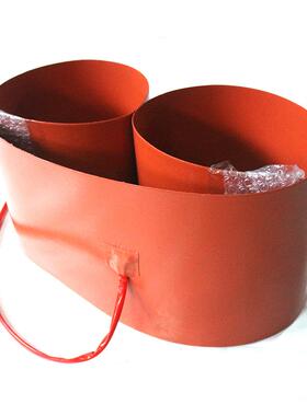 批量生产硅橡胶油桶加热带可调温硅橡胶加热带