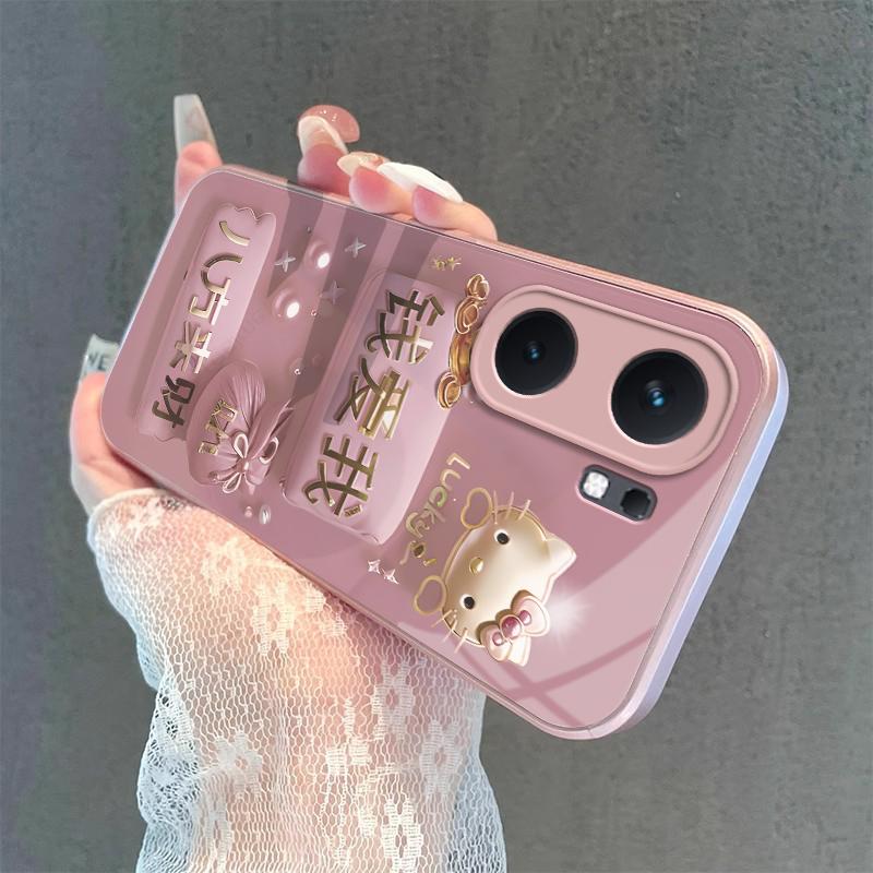 适用iqooneo9/8pro手机壳10新款vivoiqooneo5液态玻璃ipooneo6se全包防摔neo7轻奢潮icooneo3女款硬壳高级感 - 图1