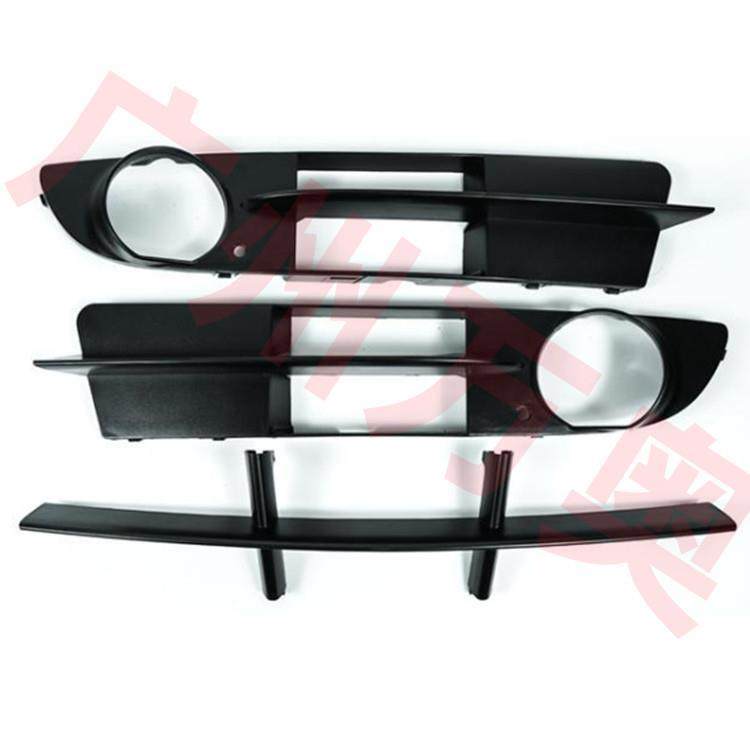 适用宝马5系E60前杠520雾灯框523格栅525风网528杠灯罩530 通风网 - 图0