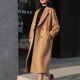 Yuerong 101801 cashmere coat with lining