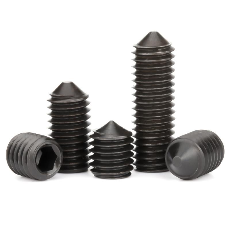 12.9级内六角机米紧定螺丝M2M2.5M3*x2x2.5x3x4x5x8x10/12-16 - 图1
