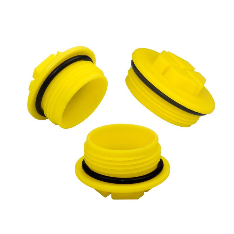 油口堵头油塞外螺纹塑料堵头内螺纹保护塞内螺纹液压泵阀密封油堵 - 图3