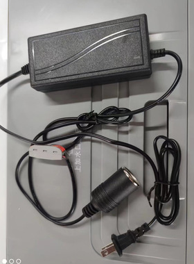 供应车载电源转换线适配器两孔插座转换12V/24V车充