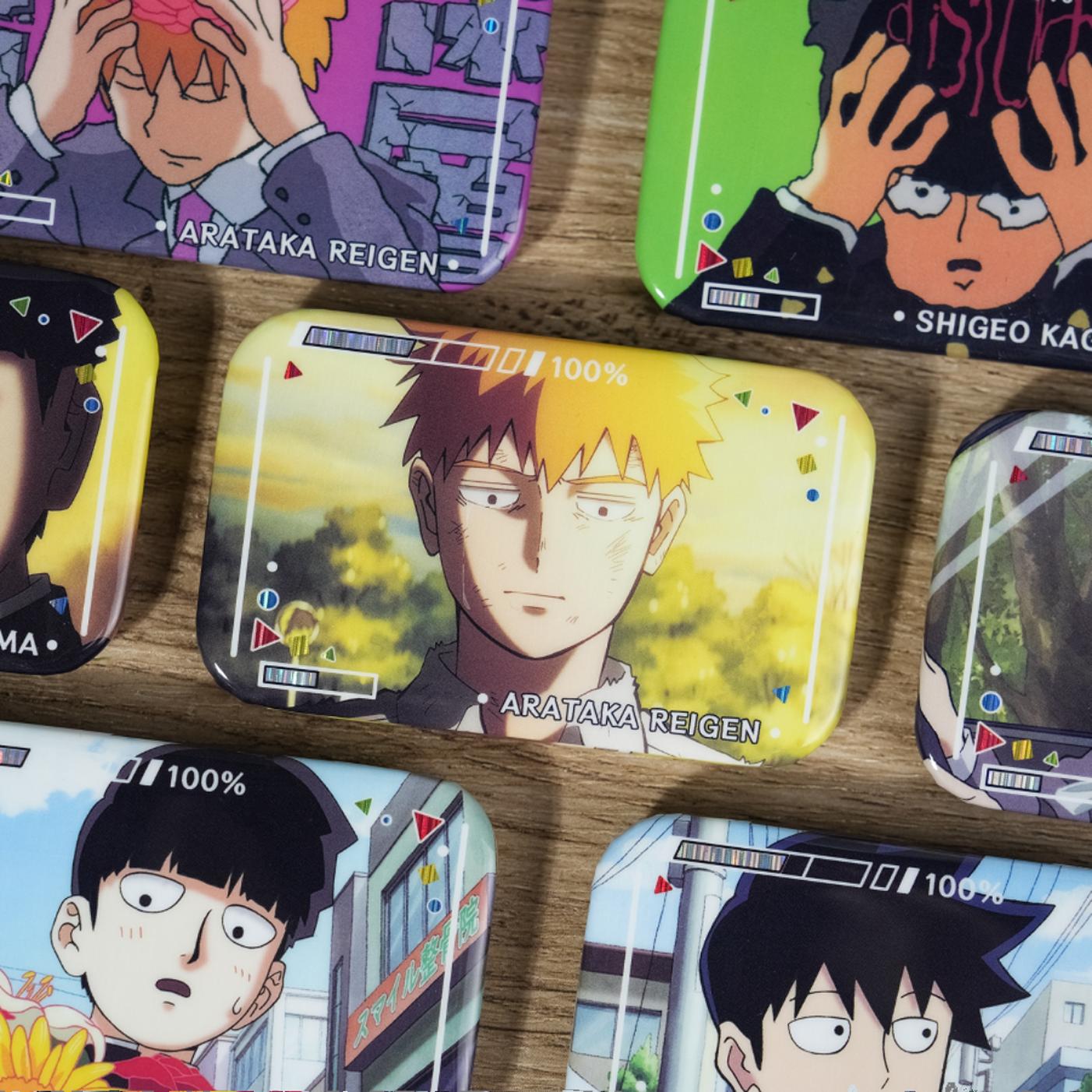 谷子熊路人超能 成长图鉴场面写双闪方形徽章第一弹周边灵能现货 - 图2