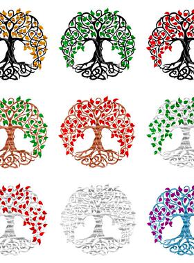 独立站现货新款生命之树金属铁艺墙挂装饰品艺术家居装饰品