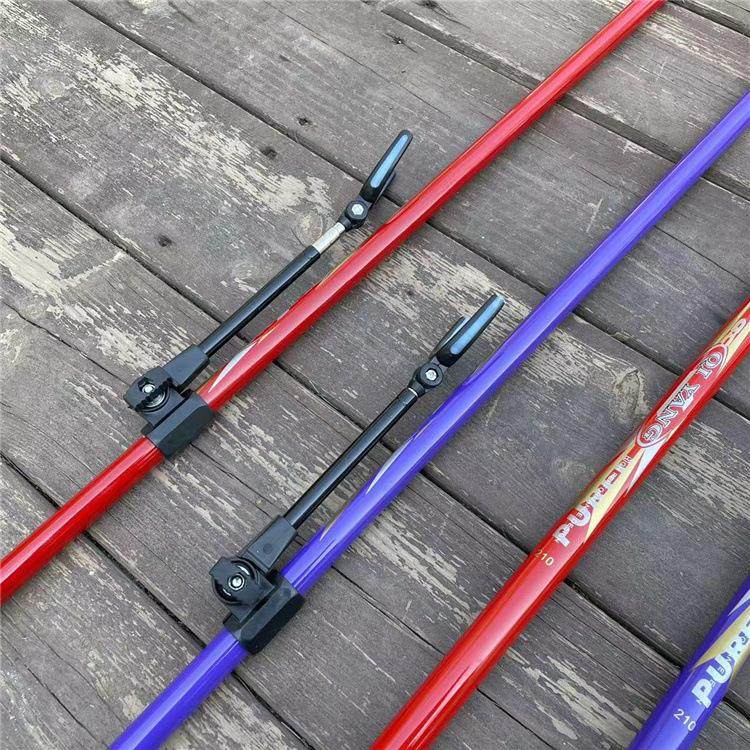 碳素鱼竿支架抄网杆2.1米2.4米2.7米定位伸缩炮台支架捞鱼杆渔具,淘宝优惠券,粉丝福利购,淘宝优惠卷