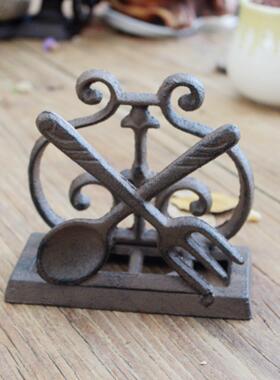 铸铁创意酒吧餐厅留言夹动物纸巾夹名片夹便签座支立式架托摆件
