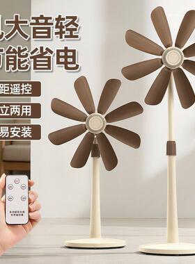 新款电风扇落地式家用小型轻音省电学生宿舍大风力立式小风扇