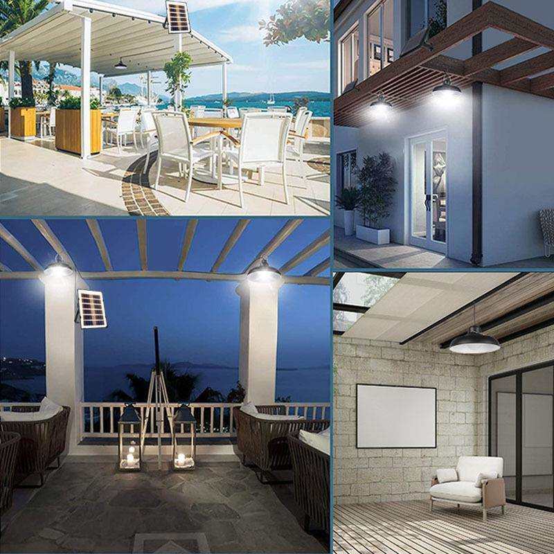 led太阳能工矿灯家用走廊阳台高亮遥控太阳能充电照明灯泡,淘宝优惠券,粉丝福利购,淘宝优惠卷