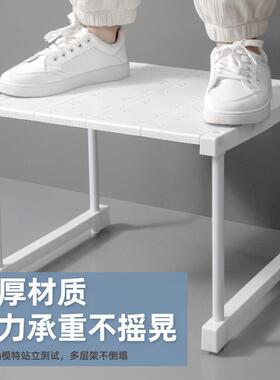 衣柜分层隔板柜子隔层隔断置物架厨房下水槽橱柜收纳神器厂家直销