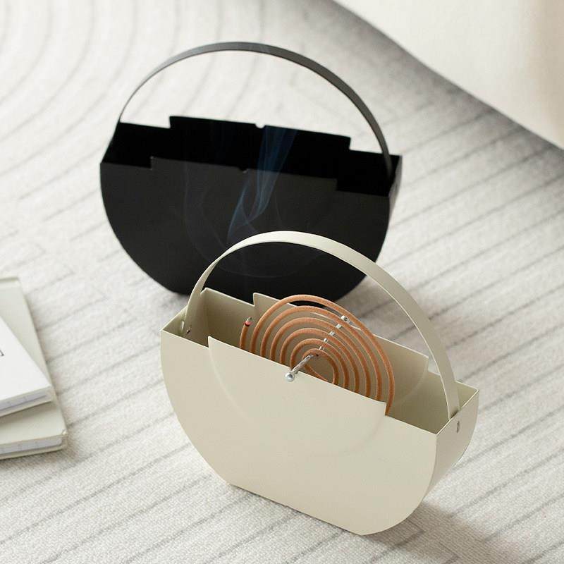 米立风物铁艺蚊香架防烫家用蚊香盘创意蚊香炉支架接灰盘蚊香收纳,淘宝优惠券,粉丝福利购,淘宝优惠卷