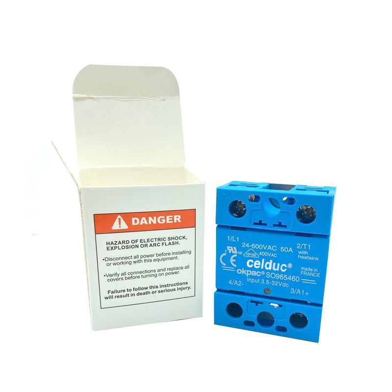 SSR单相固态继电器 SO965460 S0965460 SO945460 50A 直流控交流 - 图0