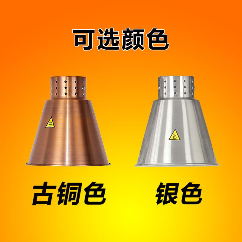 三头食物保温灯上下调温红外线食物保温台酒店自助餐厂家可定制 - 图2