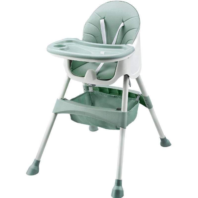 Baby chair for eating, foldable and portable, portable for babies to learn to sit on, children's meal VQX children's multifunctional dining table and chairs