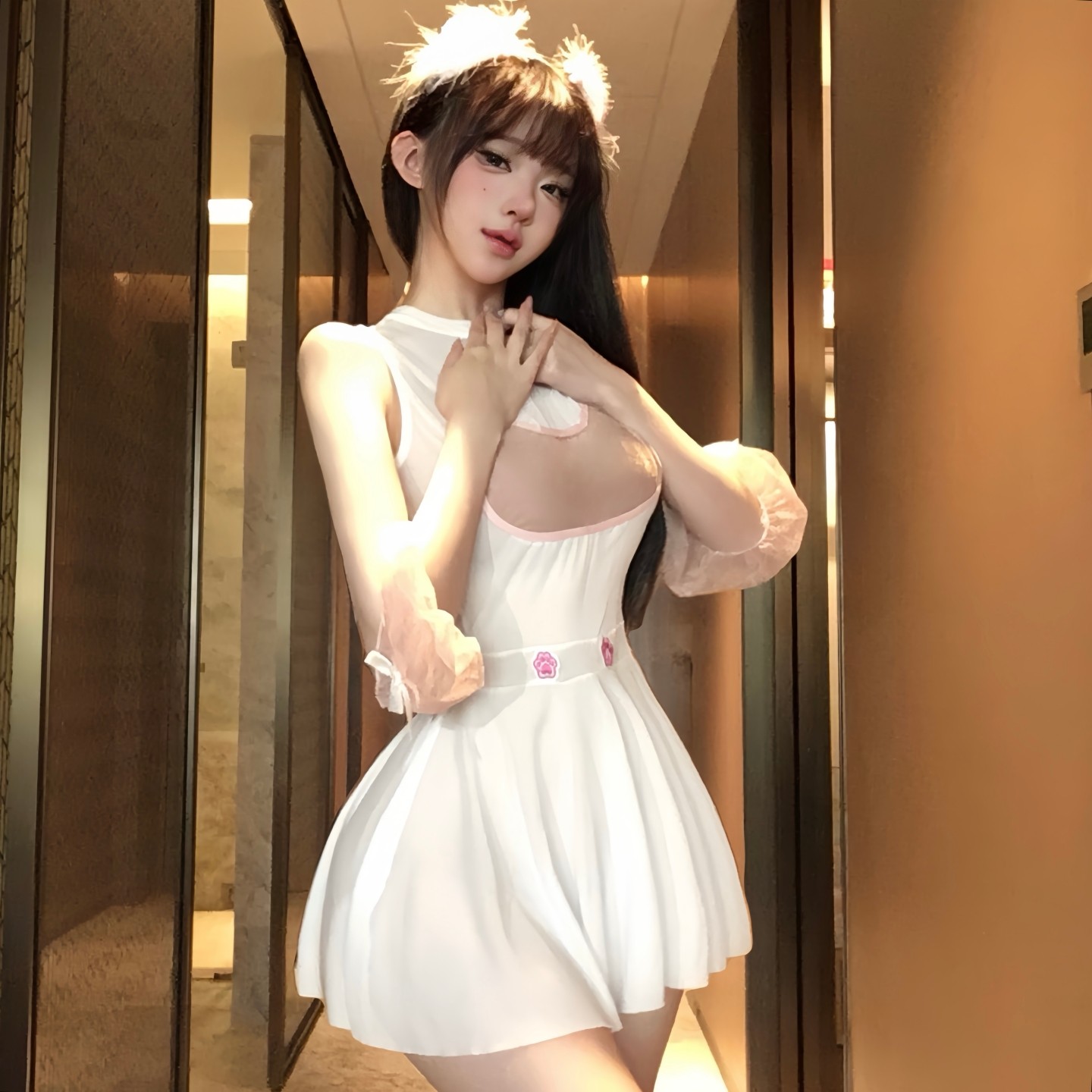 qq内衣禁欲系性感小野猫制服套装cos女趣味睡衣氛围感情调约会战,淘宝优惠券,粉丝福利购,淘宝优惠卷