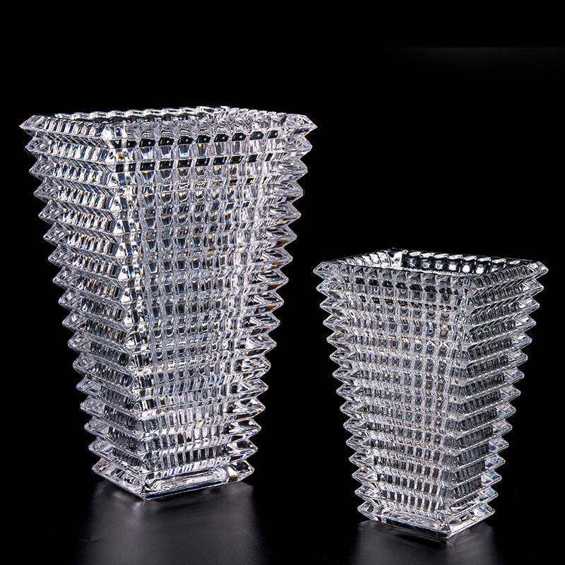 花瓶弗莱文茨美鹰北欧装饰摆件家用客厅插花轻奢透明水晶花瓶,淘宝优惠券,粉丝福利购,淘宝优惠卷