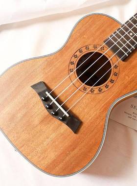 尤克里里23寸ukulele乌克丽丽四弦吉他桃花芯乐器小吉他工厂