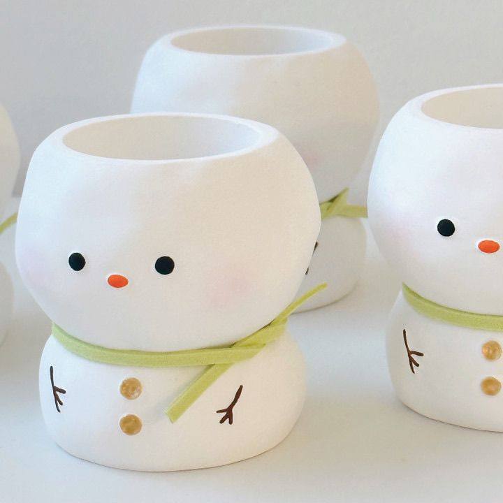 冬季可爱雪人烛台送温暖心蜡烛香薰生日礼物氛围浪漫圣诞蜡烛桌面,淘宝优惠券,粉丝福利购,淘宝优惠卷