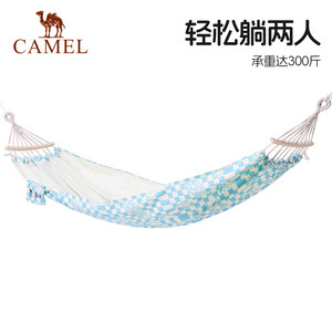 骆驼熊出没联名吊床户外成人露营野餐秋千宿舍室内防侧翻加粗绑绳