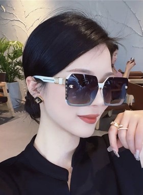 时尚轻奢太阳镜女百搭素颜修饰脸型高级感防紫外线高清墨镜偏光镜