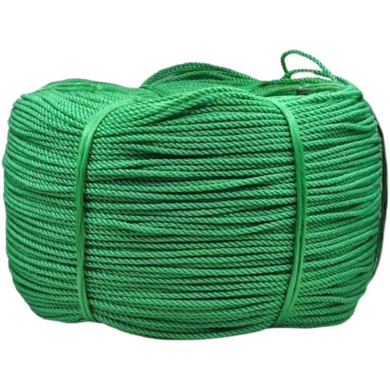 货车专用捆绑绳绿色呢绒绳聚乙烯绳捆绳网绳结实拉绳 - 图3