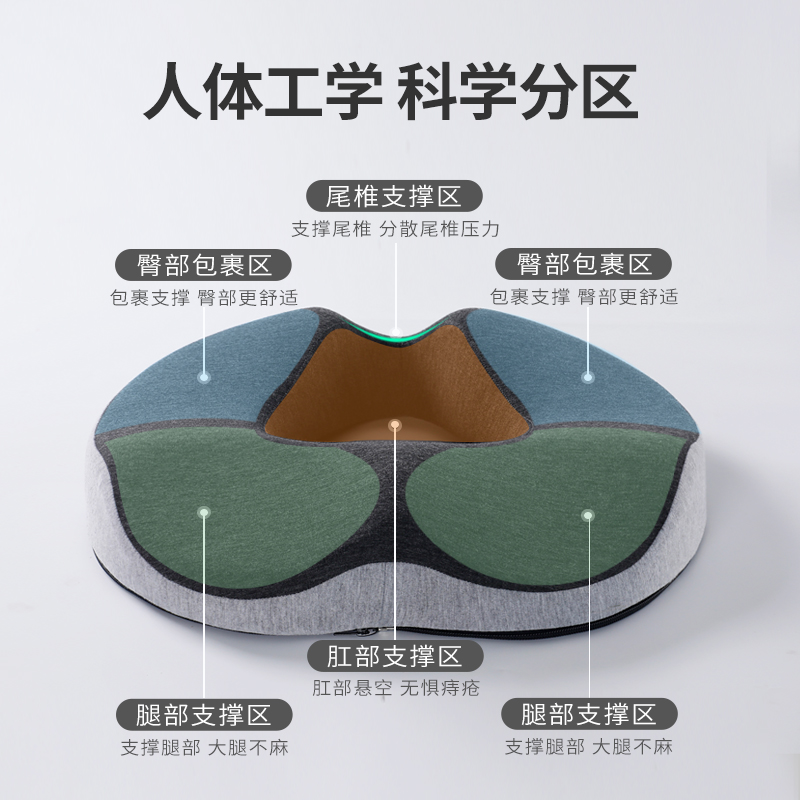坐垫椅垫屁股椅子座垫记忆棉办公室久坐尾骨骨折痔疮屁垫术后专用