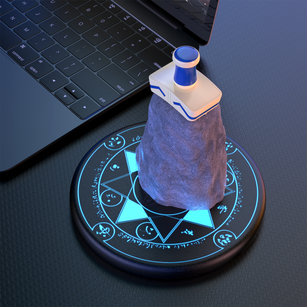 OMAMORI 正版 fate誓约胜利之剑耳机无线充套装saber周边游戏耳麦 - 图1