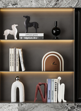 2025新款手工艺术客厅装饰摆件高档电视柜软装现代时尚新潮