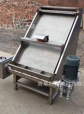 厂家销薯售离斜筛式猪粪固液分机养PWL殖冲场水粪脱水机红渣挤干