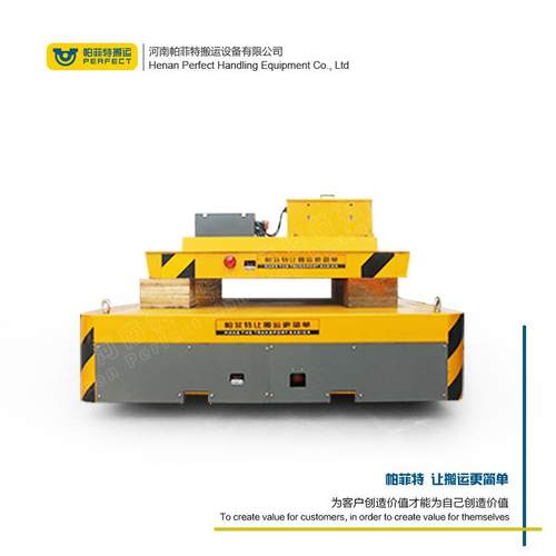 无轨电动平车 胶轮电动平车货物运输车无线遥控周转车 - 图1