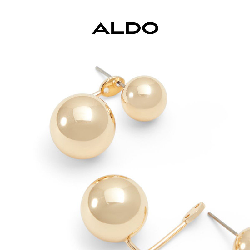 ALDO女士耳钉珍珠质感法式轻奢时尚简约可爱小众设计感AAEF24A43,淘宝优惠券,粉丝福利购,淘宝优惠卷
