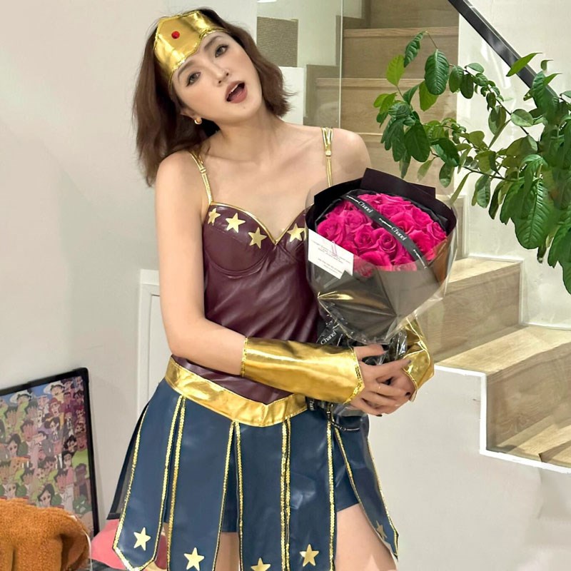 速发圣节衣装演出服成人饰服神奇侠服服大人装角色扮演服 - 图0