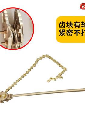 防爆链式管钳重型多功能链条钳铜管子链条扳手无火花铍青铜管子钳
