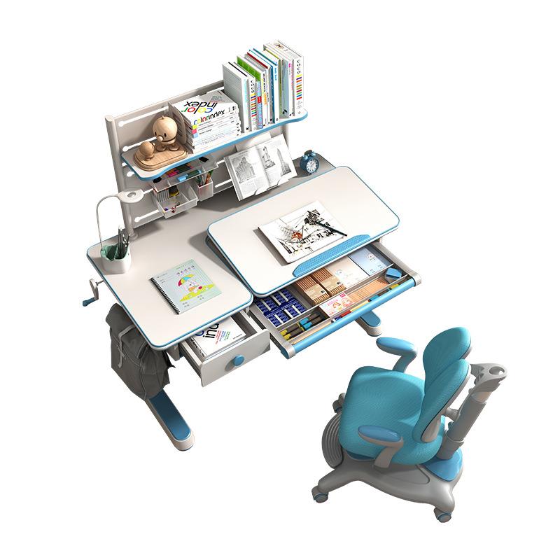 Beixiang children's study desk and chair set primary school student desk can lift baby writing desk