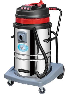 80L大功率4500W工业吸尘器工厂车间商用大型干湿70升3000W吸尘机