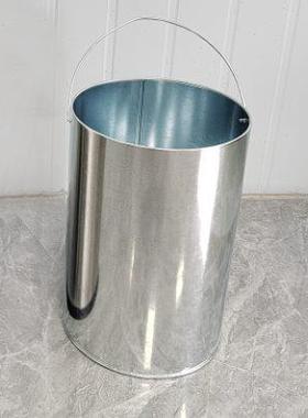 垃圾桶内胆果皮桶内桶小桶配件镀锌铁皮桶内胆圆形方形不锈钢