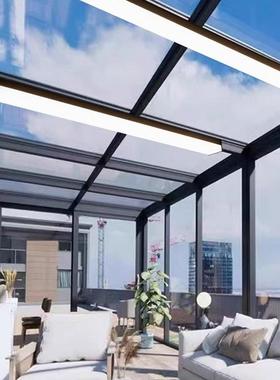 阳光房专用吸顶灯阳光棚户外阳台入户灯防雨走廊顶灯长条露台屋檐