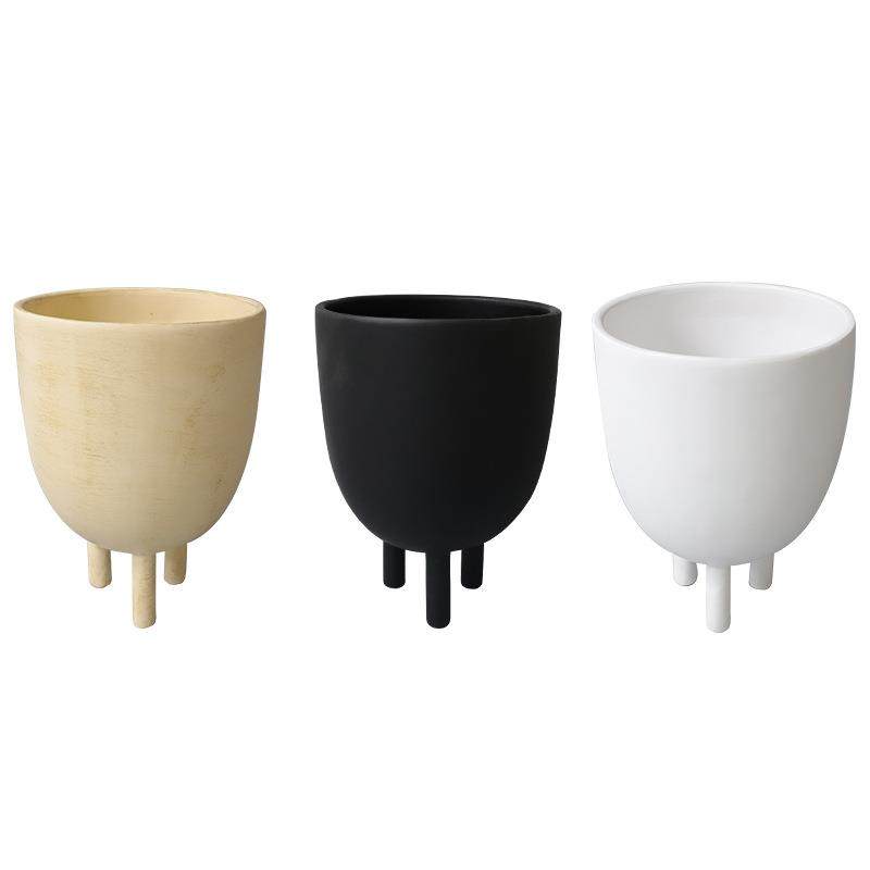 意式极简样板房丹麦风设计日式树脂花器花瓶摆件客厅插花花瓶装饰,淘宝优惠券,粉丝福利购,淘宝优惠卷