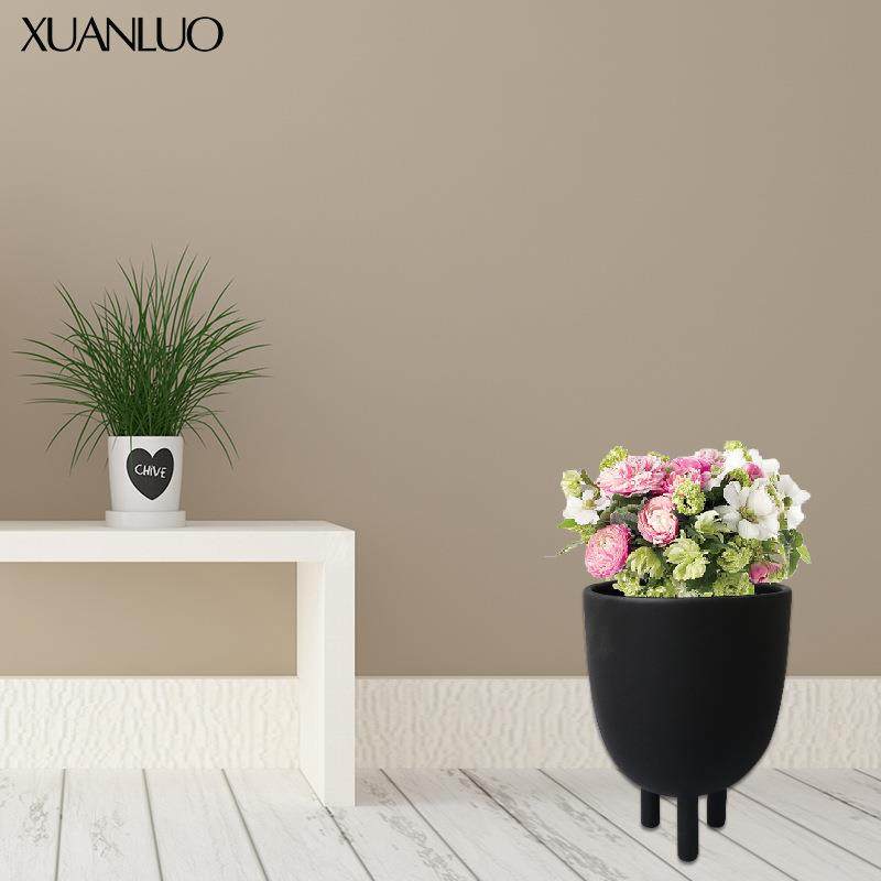 意式极简样板房丹麦风设计日式树脂花器花瓶摆件客厅插花花瓶装饰,淘宝优惠券,粉丝福利购,淘宝优惠卷