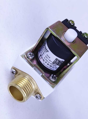 厨卫灌水进水电磁阀DC12V/DC24V有压常开4分铜接口无过滤口防盗水