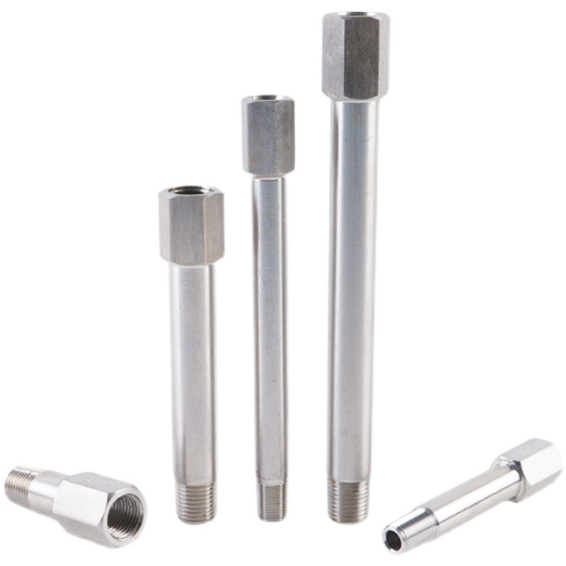 304不锈钢加长内外牙模具快速水嘴内外丝快速接头模温机加长水咀 - 图3