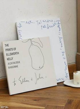 ins拍照道具简约背景北欧冷淡风家居摆件桌面摆画样板房装饰挂画