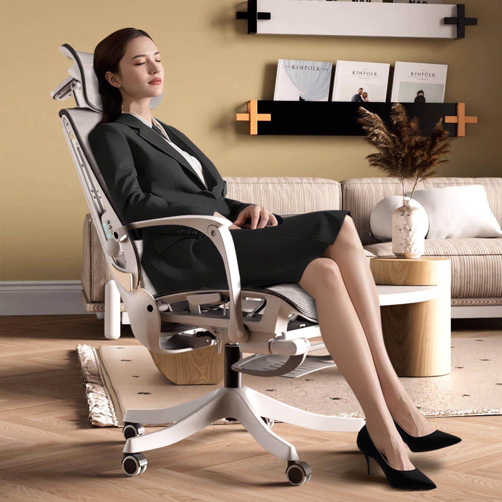 智能语音控制按摩人体工学椅久坐舒适靠背办公椅座椅电脑椅子家用,淘宝优惠券,粉丝福利购,淘宝优惠卷