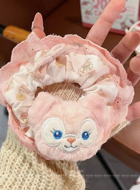 秋冬卡通达菲雪莉发圈发绳学院少女小熊公仔头绳大肠马尾日系发饰